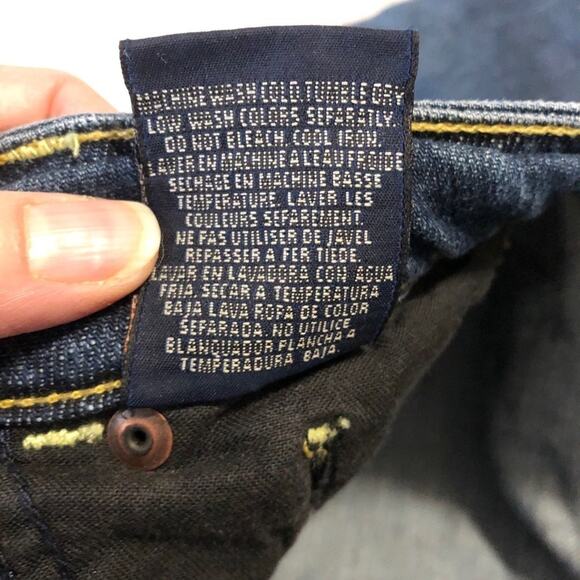 PEOPLE FOR PEACE Flare Leg Denim Jeans Womens Size 28 High Rise Blue Denim - Picture 3 of 10